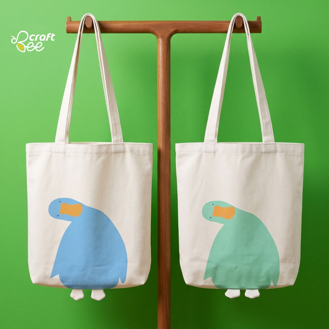 Eccentric Canvas Tote