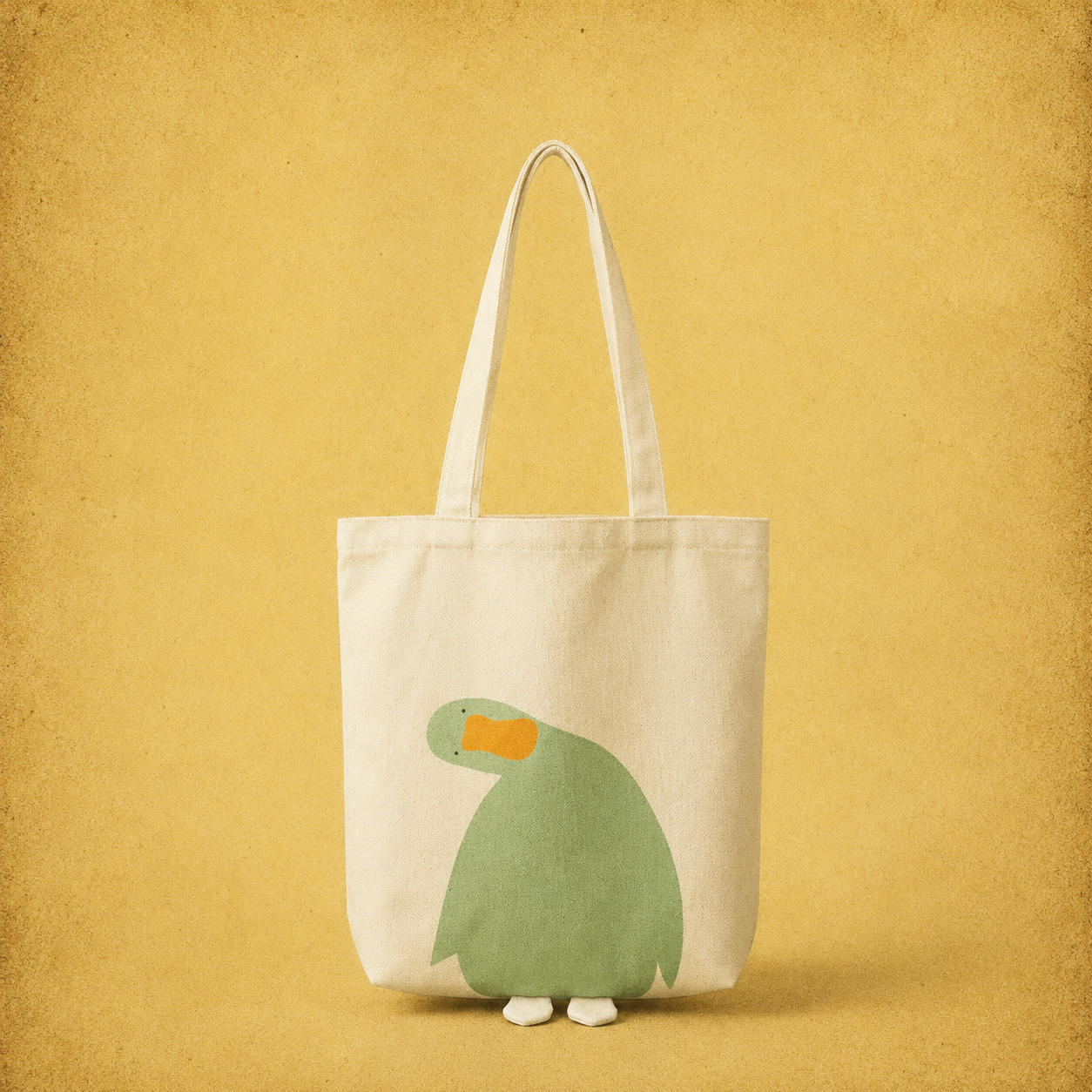 Green Duck Tote